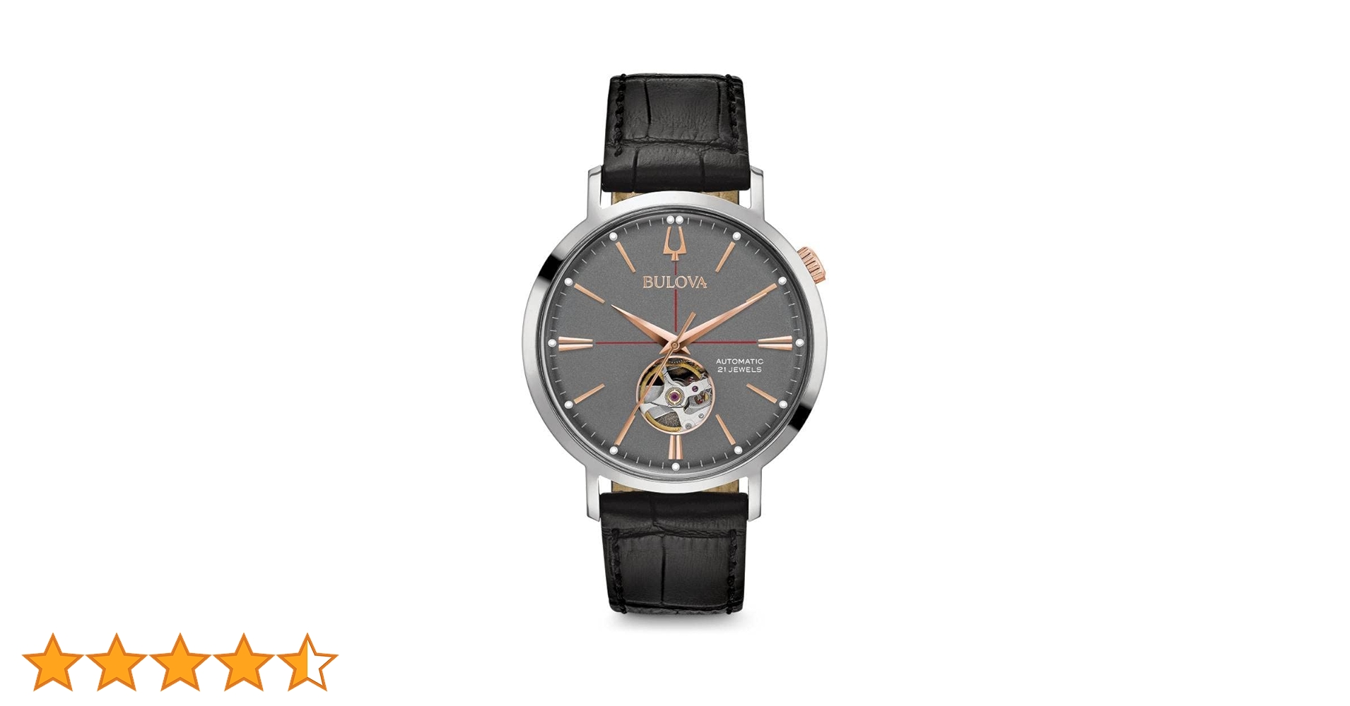 Amazon | Bulova メンズ クラシック 自動巻き エアロジェット